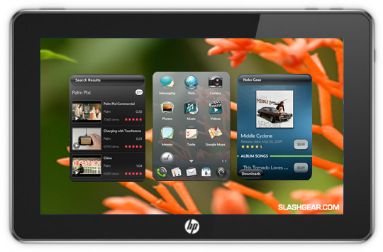 HP webOS TabletPC