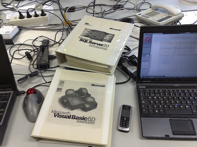 Manuales VisualBASIC 6 y SQL Server 7